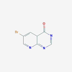 molecular formula C7H4BrN3O B12364928 6-bromo-4aH-pyrido[2,3-d]pyrimidin-4-one 