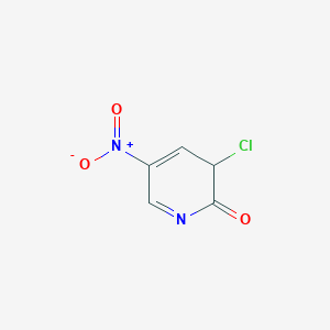 3-chloro-5-nitro-3H-pyridin-2-one