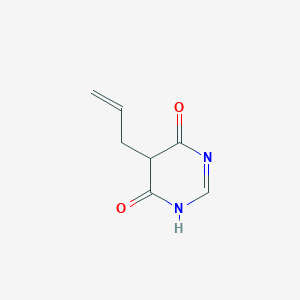 molecular formula C7H8N2O2 B12364975 5-prop-2-enyl-1H-pyrimidine-4,6-dione 