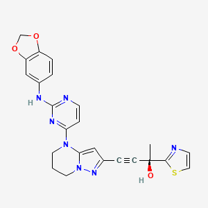 molecular formula C24H21N7O3S B12365057 Tnik-IN-9 