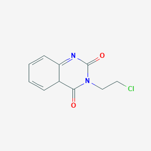 3-(2-chloroethyl)-4aH-quinazoline-2,4-dione