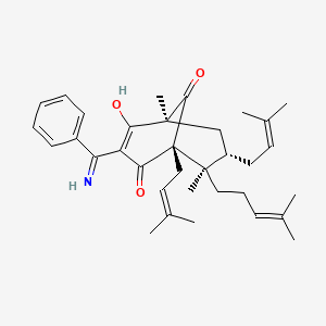 molecular formula C34H45NO3 B12365112 Hyperelamine A 