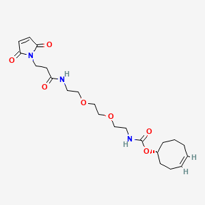 (R)-TCO4-PEG2-Maleimide