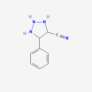 1H-1,2,3-Triazole-5-carbonitrile, 4-phenyl-