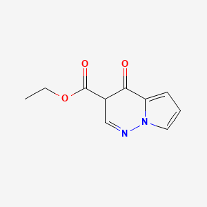 ethyl 4-oxo-3H-pyrrolo[1,2-b]pyridazine-3-carboxylate