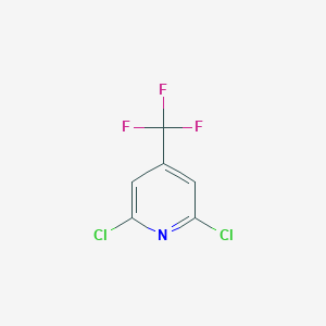 molecular formula C6H2Cl2F3N B123652 2,6-二氯-4-(三氟甲基)吡啶 CAS No. 39890-98-7