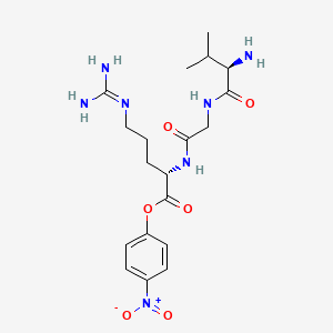 molecular formula C19H29N7O6 B12365209 D-Val-Gly-Arg-pNA 