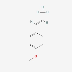 molecular formula C10H12O B12365212 Trans-Anethole-d3 