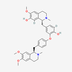 molecular formula C37H42N2O6 B12365218 Daurisoline-d2 