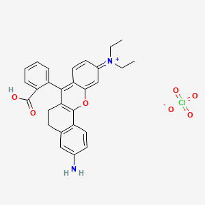 molecular formula C28H27ClN2O7 B12365226 hMSCs-Neu (perchlorate) 