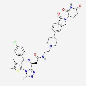 molecular formula C39H41ClN8O4S B12365326 GSPT1 degrader-3 