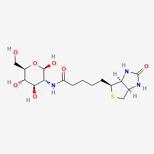 Glucosamine Cbiotin adduct