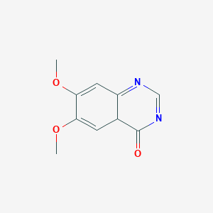 molecular formula C10H10N2O3 B12365368 6,7-dimethoxy-4aH-quinazolin-4-one 