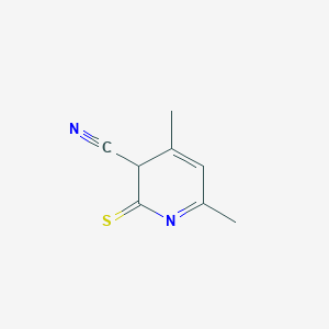 molecular formula C8H8N2S B12365376 4,6-Dimethyl-2-thioxonicotinonitrile 