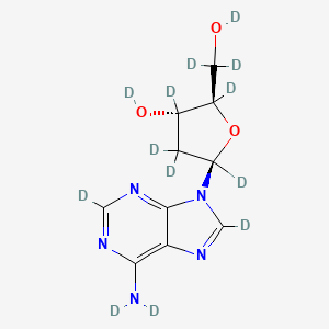 molecular formula C10H13N5O3 B12365384 2'-Deoxyadenosine-d13 