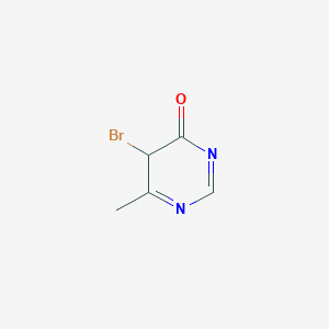 5-bromo-6-methyl-5H-pyrimidin-4-one