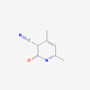 4,6-Dimethyl-2-oxo-2,3-dihydropyridine-3-carbonitrile