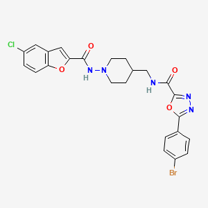 molecular formula C24H21BrClN5O4 B12365470 Atf4-IN-2 