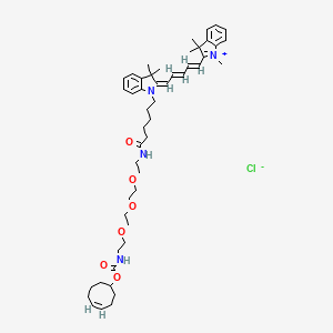 molecular formula C49H69ClN4O6 B12365494 Cy5-PEG3-TCO4 