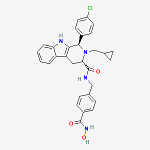 molecular formula C30H29ClN4O3 B12365530 Hdac6-IN-36 