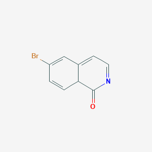 molecular formula C9H6BrNO B12365574 6-bromo-8aH-isoquinolin-1-one 