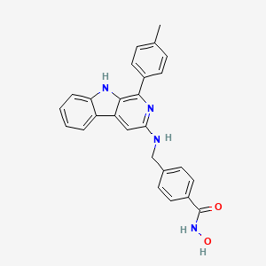 molecular formula C26H22N4O2 B12365671 Hdac3-IN-3 