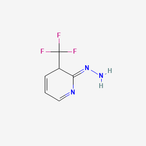 (Z)-[3-(trifluoromethyl)-3H-pyridin-2-ylidene]hydrazine