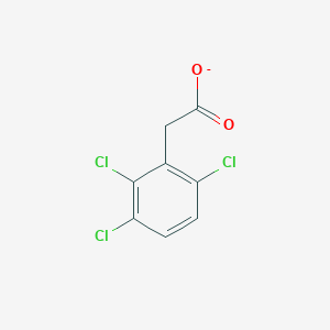 molecular formula C8H4Cl3O2- B1236569 2,3,6-Trichlorobenzeneacetate 