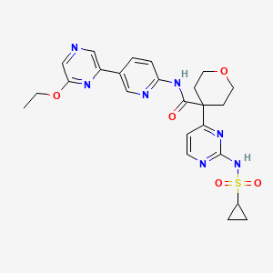 molecular formula C24H27N7O5S B12365761 Ctps1-IN-2 