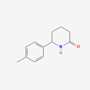 6-(4-Methylphenyl)piperidin-2-one