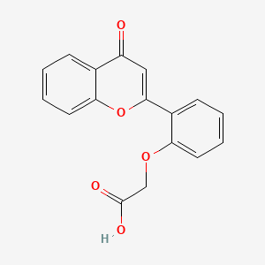 molecular formula C17H12O5 B12365778 Cyp2A6-IN-1 