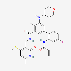 molecular formula C31H35FN4O4S B12365820 Ihmt-ezh2-426 