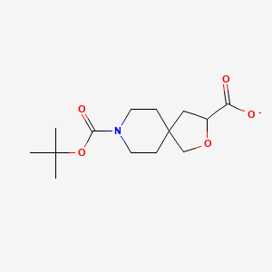 2-Oxa-8-azaspiro[4.5]decane-3,8-dicarboxylic acid, 8-(1,1-dimethylethyl) ester