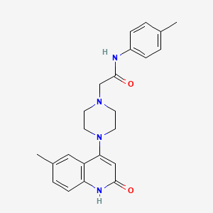 molecular formula C23H26N4O2 B12365877 AChE/A|A-IN-4 