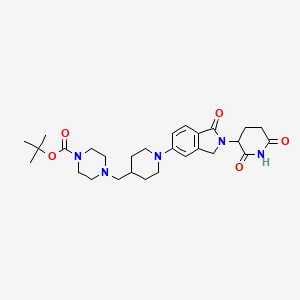 molecular formula C28H39N5O5 B12365893 E3 Ligase Ligand-linker Conjugate 76 