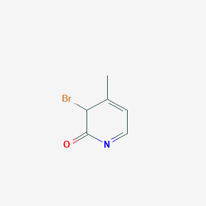 3-bromo-4-methyl-3H-pyridin-2-one