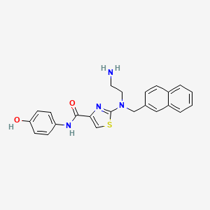 molecular formula C23H22N4O2S B12365967 TRPC antagonist 1 