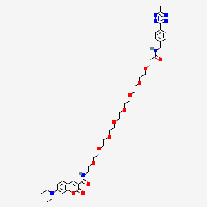 Coumarin-PEG8-tetrazine