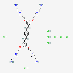 molecular formula C54H98Cl8N8O4 B12366021 Coe-pnh2 