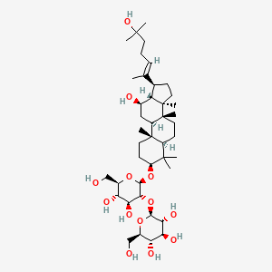 molecular formula C42H72O13 B12366059 Pseudoginsenoside Rg3 