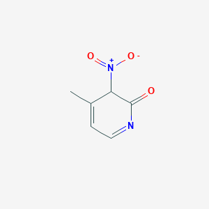 4-methyl-3-nitro-3H-pyridin-2-one