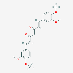 molecular formula C23H24O6 B12366091 Dimethoxycurcumin-d6 