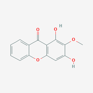 molecular formula C14H10O5 B12366139 9H-Xanthen-9-one, 1,3-dihydroxy-2-methoxy- CAS No. 87339-74-0