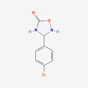 3-(4-Bromophenyl)-1,2,4-oxadiazolidin-5-one