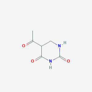 molecular formula C6H8N2O3 B12366167 5-Acetyl-1,3-diazinane-2,4-dione 