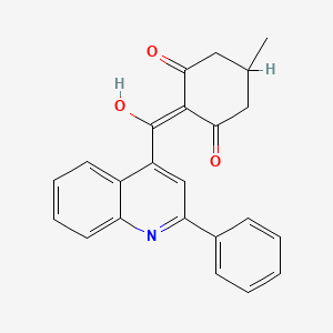 molecular formula C23H19NO3 B12366185 Hppd-IN-2 