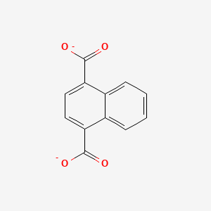 molecular formula C12H6O4-2 B1236619 1,4-Dicarboxynaphthalene 