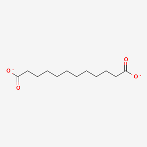 molecular formula C12H20O4-2 B1236620 Dodecanedioate 