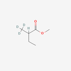 molecular formula C6H12O2 B12366211 Methyl 2-(methyl-d3)butanoate 