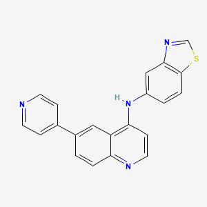 molecular formula C21H14N4S B12366214 Ripk2-IN-5 